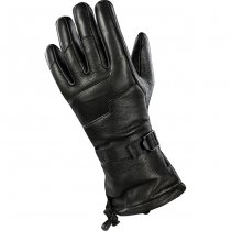 M-Tac Leather Winter Gloves - Black - S