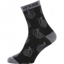 M-Tac Lightweight Socks Grenades Mk.3 - Black - 39-42