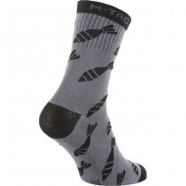 M-Tac Lightweight Socks Mortar Bombs Mk.3 - Dark Grey - 39-42