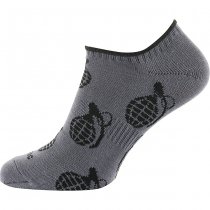 M-Tac Lightweight Summer Socks Grenades - Dark Grey - 43-46