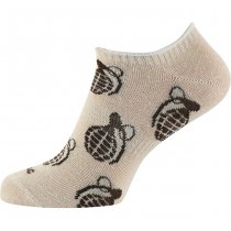 M-Tac Lightweight Summer Socks Grenades - Sand - 39-42