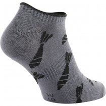 M-Tac Lightweight Summer Socks Mortar Bombs - Dark Grey - 39-42