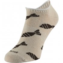 M-Tac Lightweight Summer Socks Mortar Bombs - Sand