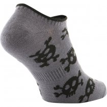 M-Tac Lightweight Summer Socks Pirate Skull - Dark Grey - 39-42