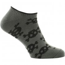 M-Tac Lightweight Summer Socks Pirate Skull - Olive - 39-42