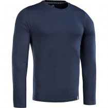 M-Tac Long Sleeve T-Shirt 93/7 - Dark Navy Blue - S