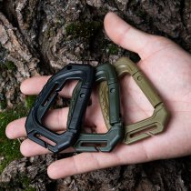 M-Tac Plastic Tactical Carabiner - Black