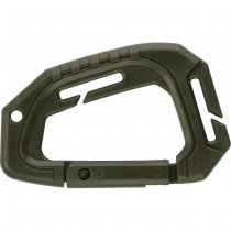 M-Tac Plastic Tactical Carabiner - Olive