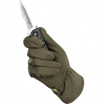 M-Tac Soft Shell Winter Gloves - Olive - L