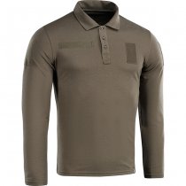 M-Tac Tactical Polo Shirt Long Sleeve 65/35 - Dark Olive - 2XL