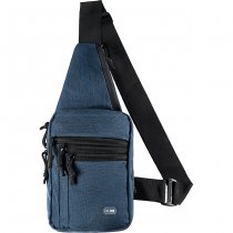 M-Tac Tactical Shoulder Bag Chest Sling Pack - Blue