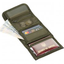 M-Tac Wallet Elite Gen.II Hex - Ranger Green