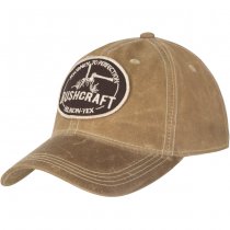 Helikon Bushcraft Baseball Cap Waxed Cotton - Khaki