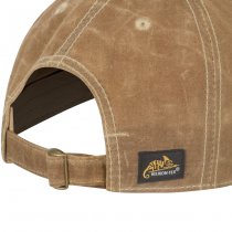 Helikon Bushcraft Baseball Cap Waxed Cotton - Khaki