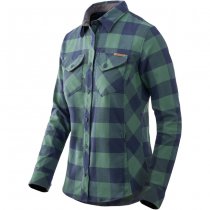 Helikon Marigold Woman's Shirt - Moss Green Checkered