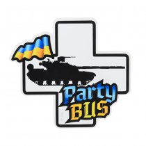 M-Tac Party Bus Small Sticker - Blue