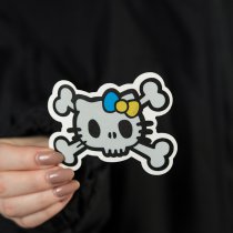 M-Tac Hello Kitty Sticker Small - White