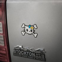 M-Tac Hello Kitty Sticker Small - White