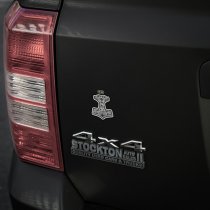 M-Tac Sticker Mjölnir Reflective Small - Black