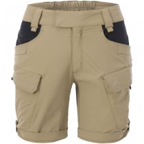 Helikon Women's OTS Outdoor Tactical Shorts 8.5 - Black - XS