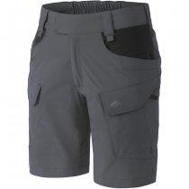 Helikon Women's OTS Outdoor Tactical Shorts 8.5 - Shadow Grey / Black - S