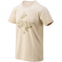 Helikon T-Shirt Mountain Stream - Khaki - 3XL