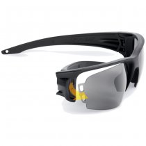 ESS Crowbar Tactical Sunglasses Clear & Smoke Silver Logo - Black