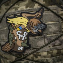 M-Tac Baba-Yaga Vertical Rubber Patch - Colored