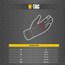 M-Tac Police Gloves - Khaki - L