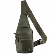 M-Tac Tactical Shoulder Bag Chest Sling Pack & Velcro - Olive