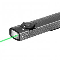 Olight Arkfeld CW Dual Light Source EDC Flashlight & Green Laser - Grey