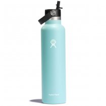 Hydro Flask Standard Mouth Insulated Water Bottle & Flex Straw 24oz - Dew