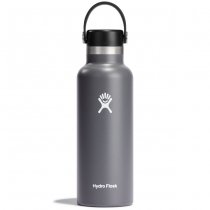 Hydro Flask Standard Mouth Insulated Water Bottle & Flex Cap 18oz - Stone
