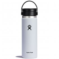 Hydro Flask Wide Mouth Insulated Bottle & Flex Sip Lid 20oz - White