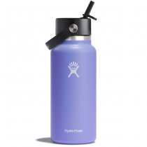 Hydro Flask Wide Mouth Insulated Water Bottle & Flex Straw Cap 32oz - Lupine