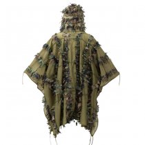 Helikon Leaf Ghillie Poncho - US Woodland