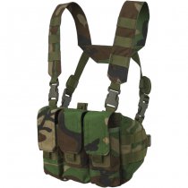 Helikon Chicom Chest Rig - US Woodland